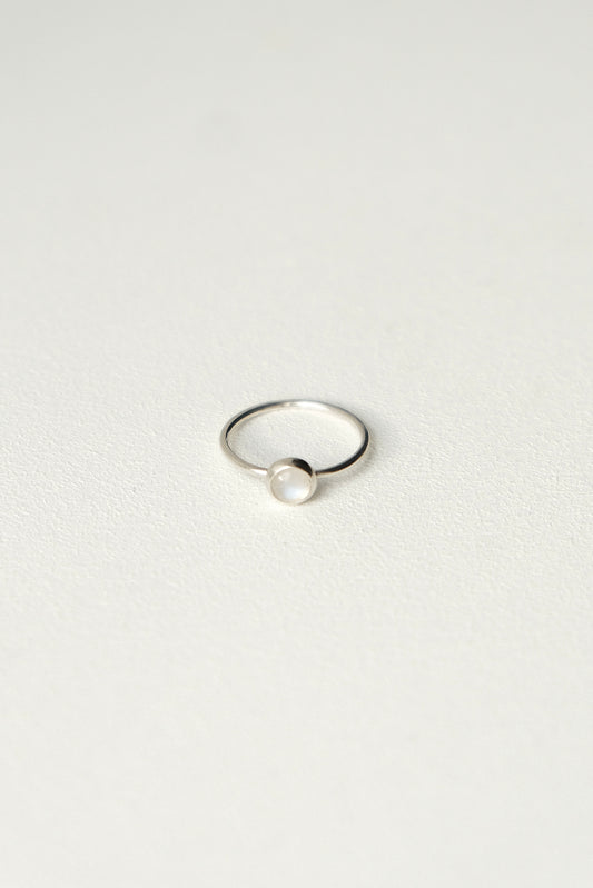 Ring "MOON" in the shape of a circle