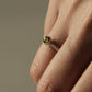 Ring „OLIVINE“ mit Chrysolith