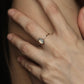 Ring „OPAL“ in Form eines Ovals
